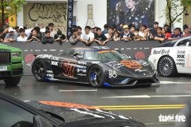 Dàn xe bạc tỉ của Gumball 3000 lăn bánh khỏi Việt Nam, thu hút sự chú ý giới chơi toàn cầu  第4张