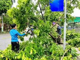  Hà Nội ra quân 579 đội hình thanh niên tình nguyện khắc phục hậu quả bão số 3 第2张