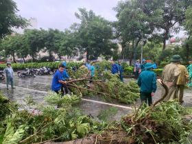  Hà Nội ra quân 579 đội hình thanh niên tình nguyện khắc phục hậu quả bão số 3 第1张