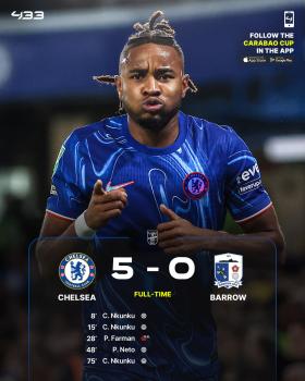 Nkunku lập hat-trick, Chelsea đại thắng '5 sao'  第8张