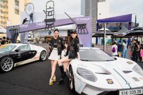 Người đẹp Việt thưởng thức cafe Trung Nguyên Legend tại Gumball 3000