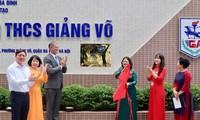  Trường THCS Giảng Võ gắn biển trường có chương trình dạy tiếng Pháp đạt chuẩn quốc tế 第3张