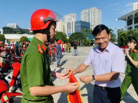 Thanh Xuân: nâng cao kỹ năng qua hội thi chữa cháy, cứu người, tài sản  第1张