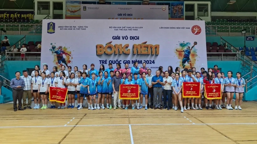  Thành phố Hồ Chí Minh giành ba ngôi đầu tại Giải Bóng ném Trẻ Quốc gia 2024 