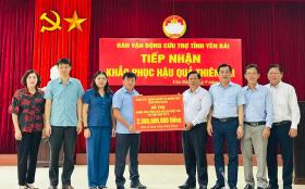 Tỉnh Kiên Giang, Trung ương Giáo hội Phật giáo Việt Nam, tổ chức, cá nhân hỗ trợ Yên Bái khắc phục hậu quả bão số 3