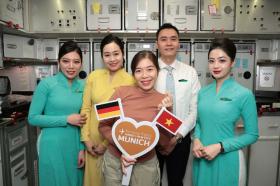 Vietnam Airlines khai trương đường bay thẳng đến thành phố Munich từ Hà Nội, TP.HCM