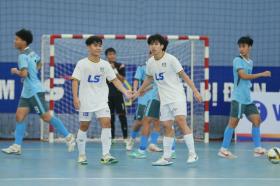  U20 futsal VĐQG: Đạt Vĩnh Tiến mất ngôi đầu, Thái Sơn Nam TP HCM bị phà hơi nóng