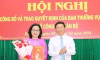  Vĩnh Phúc công bố quyết định của Ban Thường vụ tỉnh về công tác cán bộ 