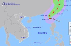 Bão Krathon vào Biển Đông, mạnh thành siêu bão 