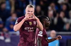 Man City thắng đậm ở Champions League 