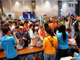 Không khí náo nhiệt tại Expo Day chào đón Aqua Warriors Vân Đồn 2024