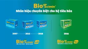 Bio-acimin - Gần 2 thập kỷ đồng hành bảo vệ hệ tiêu hóa của bé