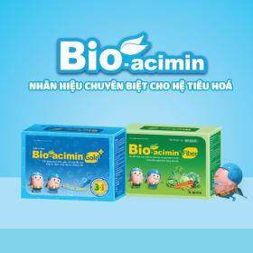 Bio-acimin - Gần 2 thập kỷ đồng hành bảo vệ hệ tiêu hóa của bé