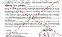  Bắt tạm giam 4 đối tượng chặt cây vì che biển quảng cáo 