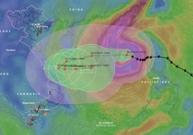  Hai kịch bản của bão Trà Mi ra sao? 