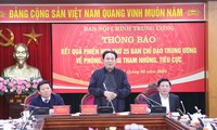  Ban chỉ đạo Trung ương phòng chống tham nhũng làm việc tại Quảng Trị 