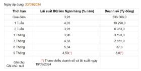 Giá USD hôm nay 25/9: Thế giới &quot;rơi&quot; về tiệm cận mốc 100