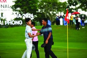  Tiền Phong Golf Championship 2024: Chờ màn tái đấu Đức Sơn - Đoàn Uy 