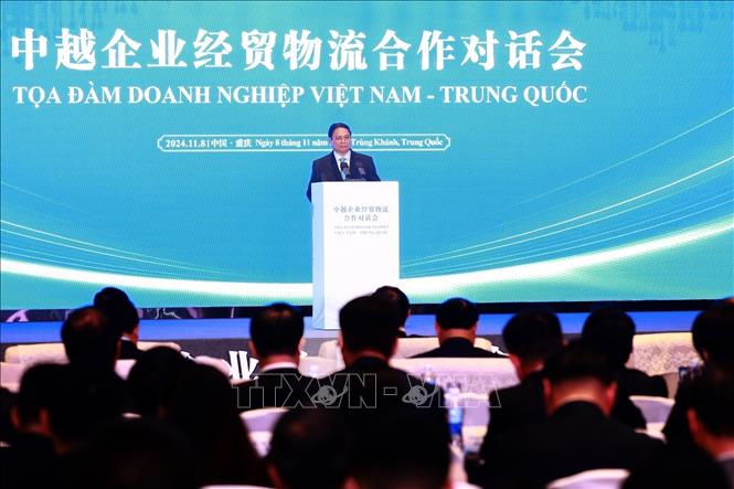 Thủ tướng Phạm Minh Chính dự Toạ đàm doanh nghiệp Việt Nam – Trung Quốc